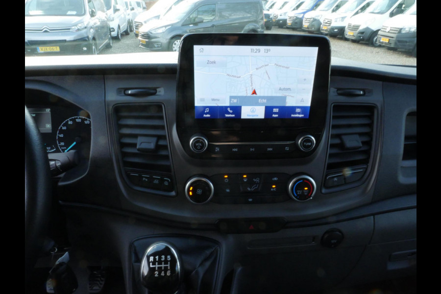 Ford Transit Custom 2.0 TDCI 130PK, L1H1, Dubbel Cabine, Airco, 2 x Schuifdeur