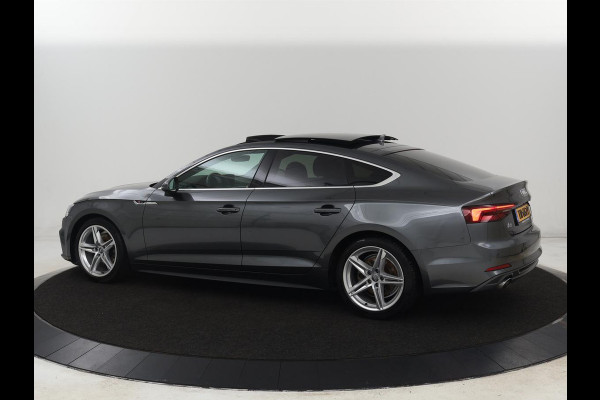 Audi A5 2.0 TFSI MHEV Sport S-line Edition | Panoramadak | Leder | Stoelverwarming | Camera | Memory | Navigatie | Full LED | Climate control | Bluetooth | Cruise control