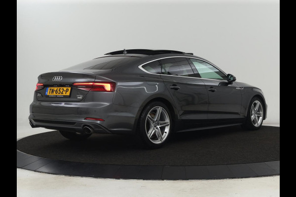 Audi A5 2.0 TFSI MHEV Sport S-line Edition | Panoramadak | Leder | Stoelverwarming | Camera | Memory | Navigatie | Full LED | Climate control | Bluetooth | Cruise control