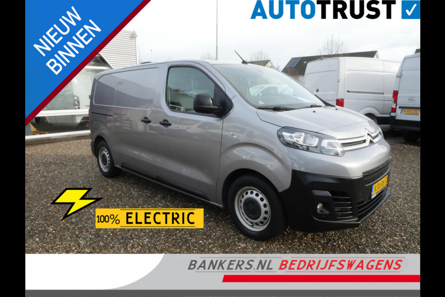 Citroën ë-Jumpy Accu 75 kWh, L2, Airco, SOH accu 94.1%, Inrichting t.b.v. hondenvervoer