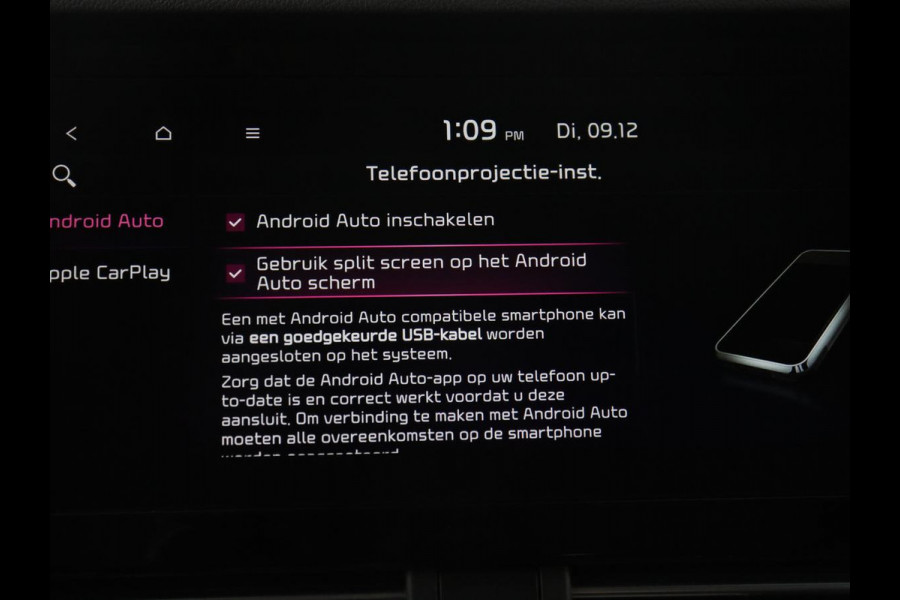 Kia Niro 1.6 GDi Hybrid DynamicLine | Half leder | Adaptive cruise | Carplay | Camera | Navigatie | Climate control | Parkeerhulp | Bluetooth