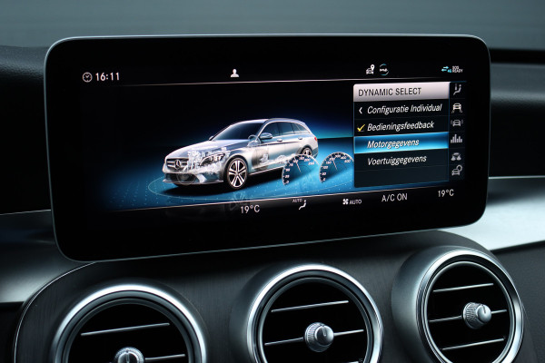 Mercedes-Benz C-Klasse Estate 220 d Premium+ AMG Line | Camera | Trekhaak | Multibeam LED | Standverwarming | Nightpakket | Stoelverwarming | Elektrische Achterklep |