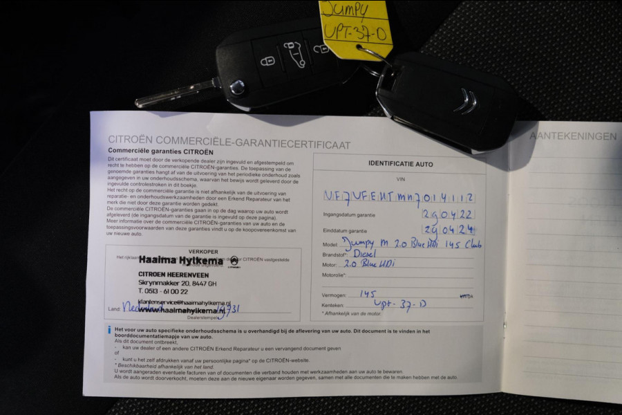Citroën Jumpy 2.0 BlueHDI 145 M Club - N.A.P. Airco, Cruise, Trekhaak.