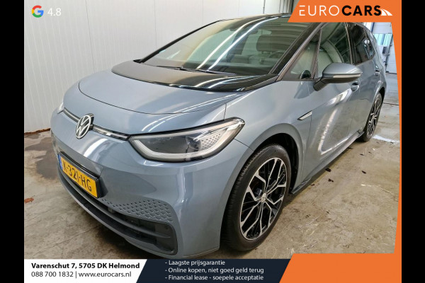 Volkswagen ID.3 Business 58 kWh Navigatie Apple Carplay/Android Auto Camera Parkeersensoren Adaptive Cruise Control Stoel- en stuurverwarming Lichtmetalen velgen Climate Control