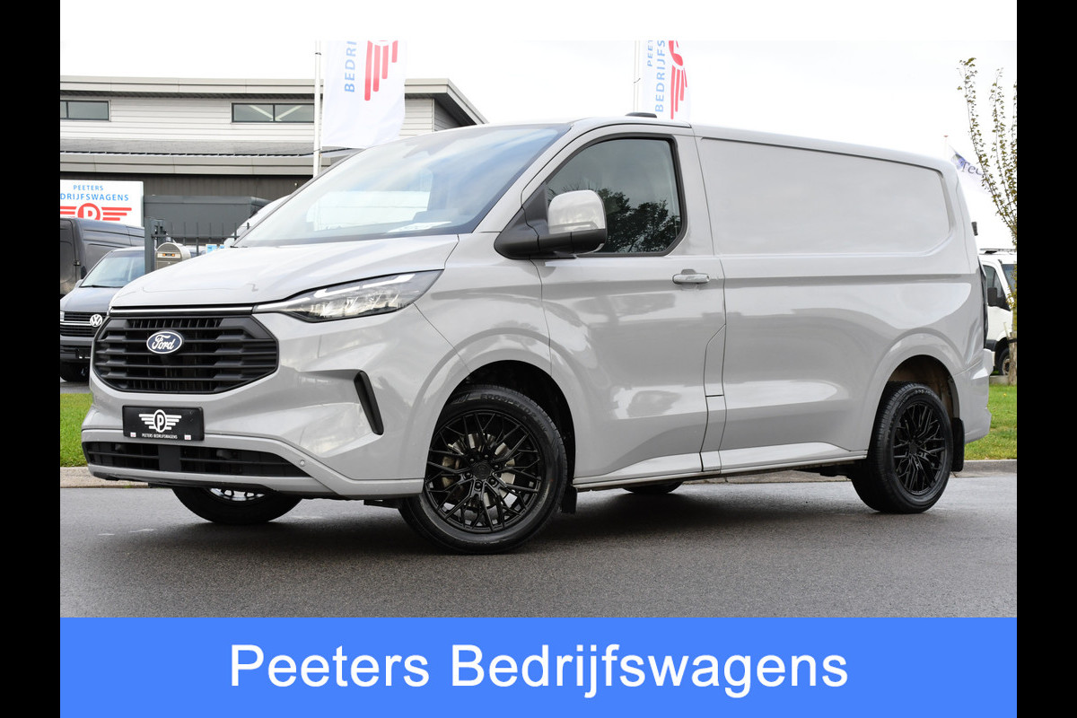 Ford Transit Custom 300 2.0 TDCI L1H1 Limited PB Edition Virtual, Adaptieve Cruise, Carplay, LED, Stoelverwarming, 136pk, Automaat, Trekhaak, Multimedia, Uniek!