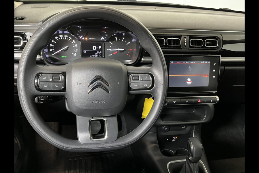 Citroën C3 1.2 PureTech Max Automaat  Airco Navigatie d.m.v.Apple carplay / Android Auto Parksensoren Lichtmetalen Velgen