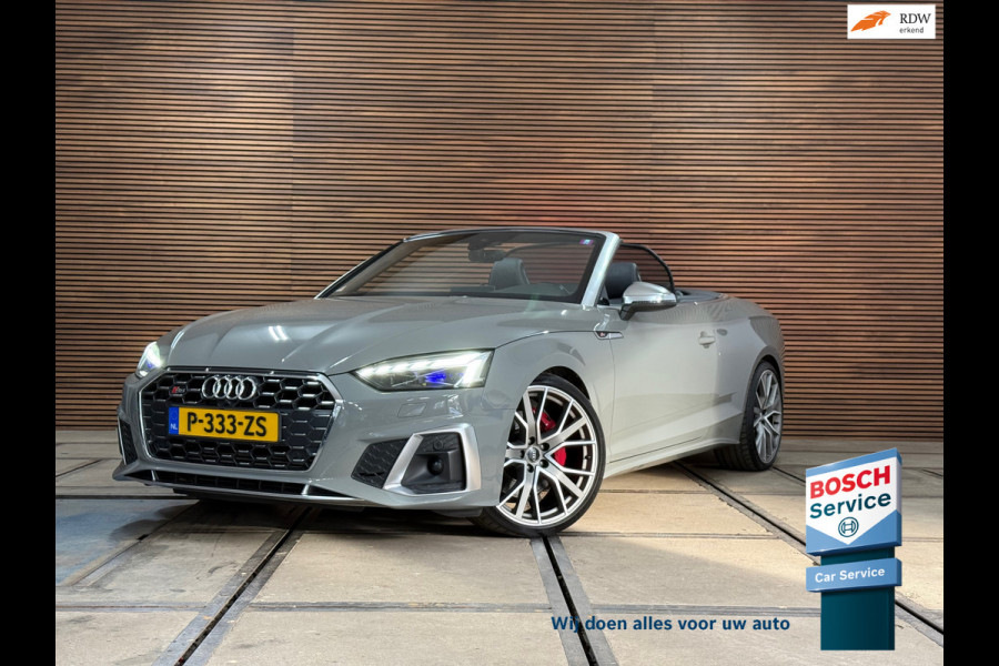 Audi S5 Cabriolet 3.0 TFSI A5 quattro 354 PK | B&O | 20' inch | RS Stoelen Leder/Alcantara | Massage | Adaptive Cruise