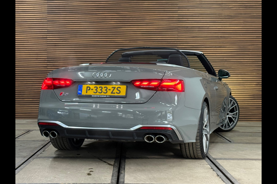 Audi S5 Cabriolet 3.0 TFSI A5 quattro 354 PK | B&O | 20' inch | RS Stoelen Leder/Alcantara | Massage | Adaptive Cruise