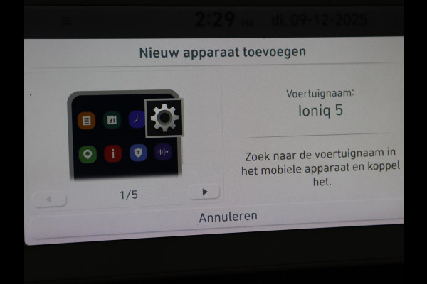 Hyundai IONIQ 5 Lounge 73kWh | Panoramadak | Stoelventilatie | Leder | Head-Up | Warmtepomp | 360 Camera | Achterbankverwarming | Adaptive cruise | Navigatie | Full LED | Carplay