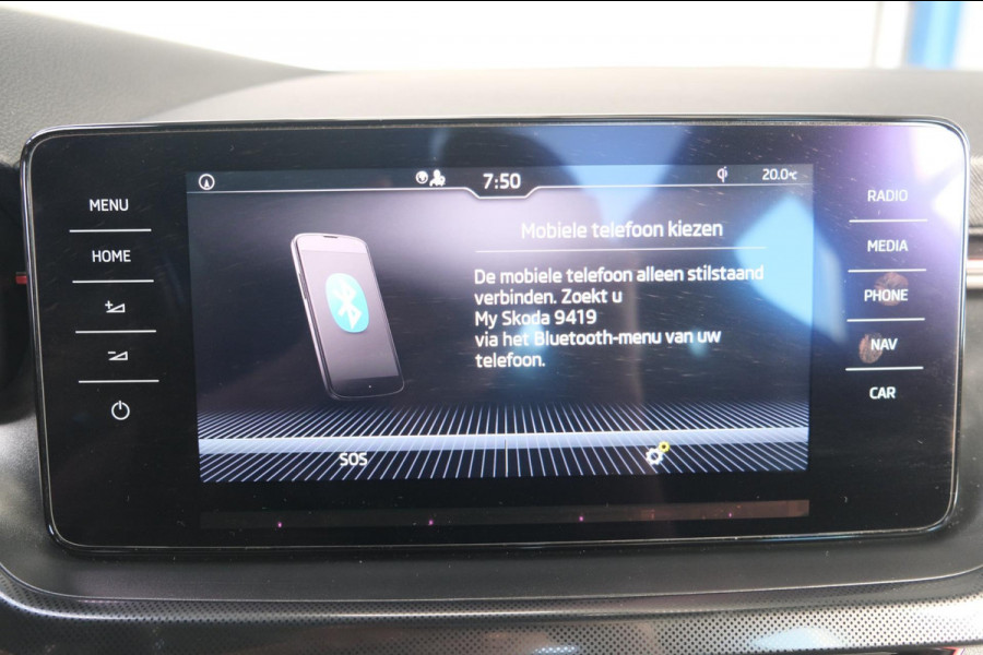 Škoda SCALA 1.0 TSI Sport Business Automaat - N.A.P. Airco, Cruise, Navi, PDC, Stoelverwarming, Panodak.