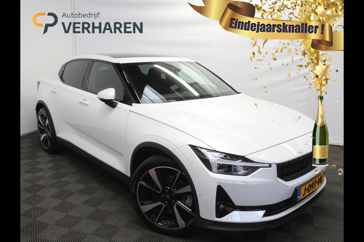 Polestar 2 Long Range Dual Motor Launch Edition 78kWh PANO | CARPLAY | LMV20 | ELECTRHAAK | 360CAMERA | STOELVERW | LED | PANODAK | WIFI