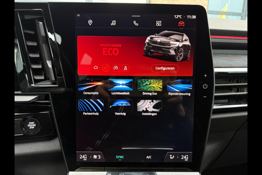 Renault Austral 1.2 E-Tech full hybrid 200 iconic esprit Alpine Leder/Alcantara 1ste eig