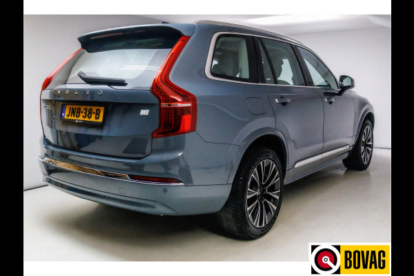 Volvo XC90 2.0 T8 Recharge AWD Ultimate Bright 456 PK Long range | 7 persoons! | Pano | Leer | Headup | All-season Harman Kardon, Stoel-, stuur- & achterbankverw, Elec. voorstoelen met geheugen, Pilot assist, 360 Camera