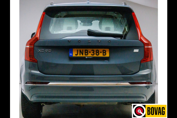 Volvo XC90 2.0 T8 Recharge AWD Ultimate Bright 456 PK Long range | 7 persoons! | Pano | Leer | Headup | All-season Harman Kardon, Stoel-, stuur- & achterbankverw, Elec. voorstoelen met geheugen, Pilot assist, 360 Camera
