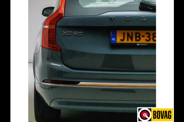 Volvo XC90 2.0 T8 Recharge AWD Ultimate Bright 456 PK Long range | 7 persoons! | Pano | Leer | Headup | All-season Harman Kardon, Stoel-, stuur- & achterbankverw, Elec. voorstoelen met geheugen, Pilot assist, 360 Camera