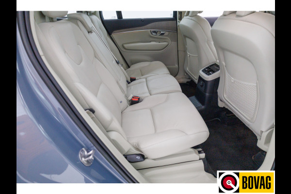 Volvo XC90 2.0 T8 Recharge AWD Ultimate Bright 456 PK Long range | 7 persoons! | Pano | Leer | Headup | All-season Harman Kardon, Stoel-, stuur- & achterbankverw, Elec. voorstoelen met geheugen, Pilot assist, 360 Camera