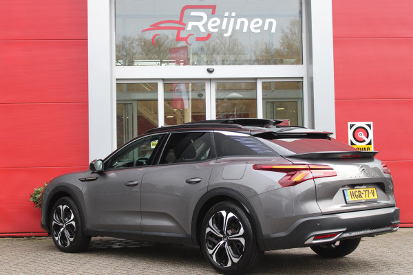 Citroën C5 X 1.6 Plug-in Hybrid 225PK MAX | PANORAMISCH SCHUIF / KANTELDAK | ELEKTRISCHE VOORSTOELEN MET GEHEUGEN | VOORSTOEL VENTILATIE | VOORSTOEL VERWARMING | VOORSTOELEN MET MASSAGE FUNCTIE | LEDEREN BEKLEDING | STUUR VERWARMING | DRAADLOOS APPLE CARPLAY / ANDROID AUTO | 360° CAMERA | KEYLESS ENTRY / START | 19"LICHTMETALEN VELGEN | ELEKTRISCH BEDIENBARE ACHTERKLEP MET HANDSFREE FUNCTIE | HEADUP DISPLAY | NAVIGATIE | ADAPTIVE CRUISE CONTROL |