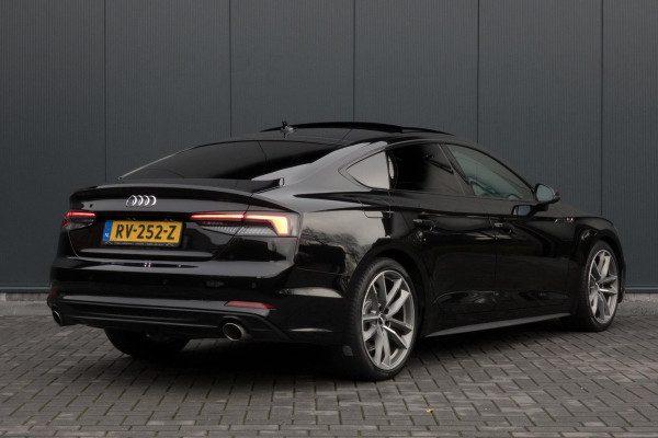 Audi A5 Sportback 2.0 TFSI MHEV Sport S-line Edition | SFEERVERLICHTING | STOELVERWARMING | BLACK OPTIC PAKKET