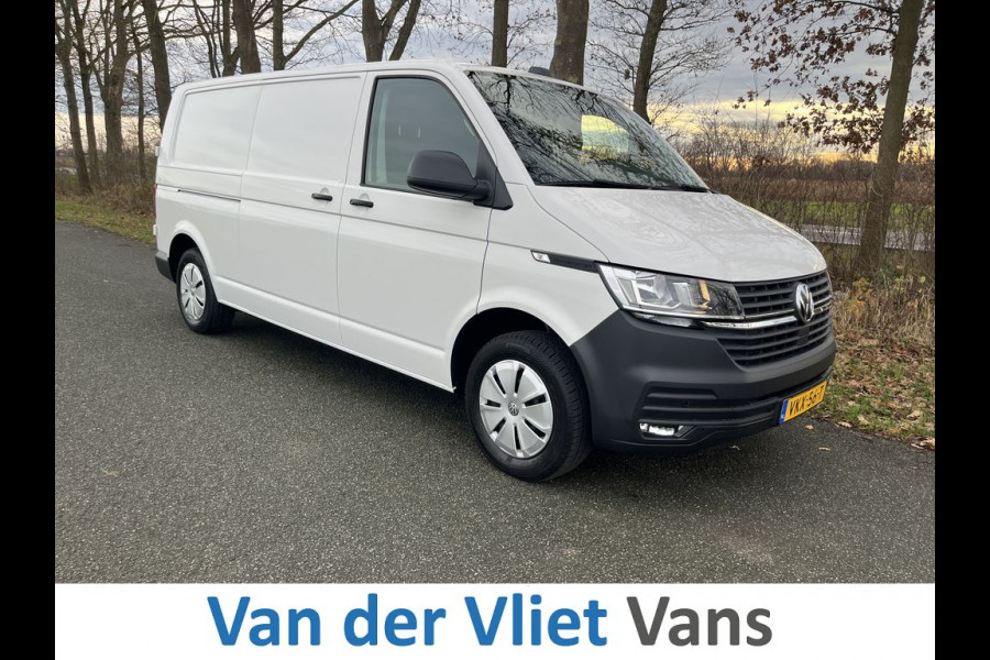 Volkswagen Transporter T6.1 2.0 TDI 150pk E6 L2 Lease €421 p/m, Airco, Navi, PDC, Sortimo inrichting, Trekhaak, Volledig onderhoudshistorie aanwezig