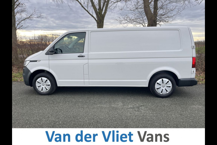 Volkswagen Transporter T6.1 2.0 TDI 150pk E6 L2 Lease €421 p/m, Airco, Navi, PDC, Sortimo inrichting, Trekhaak, Volledig onderhoudshistorie aanwezig