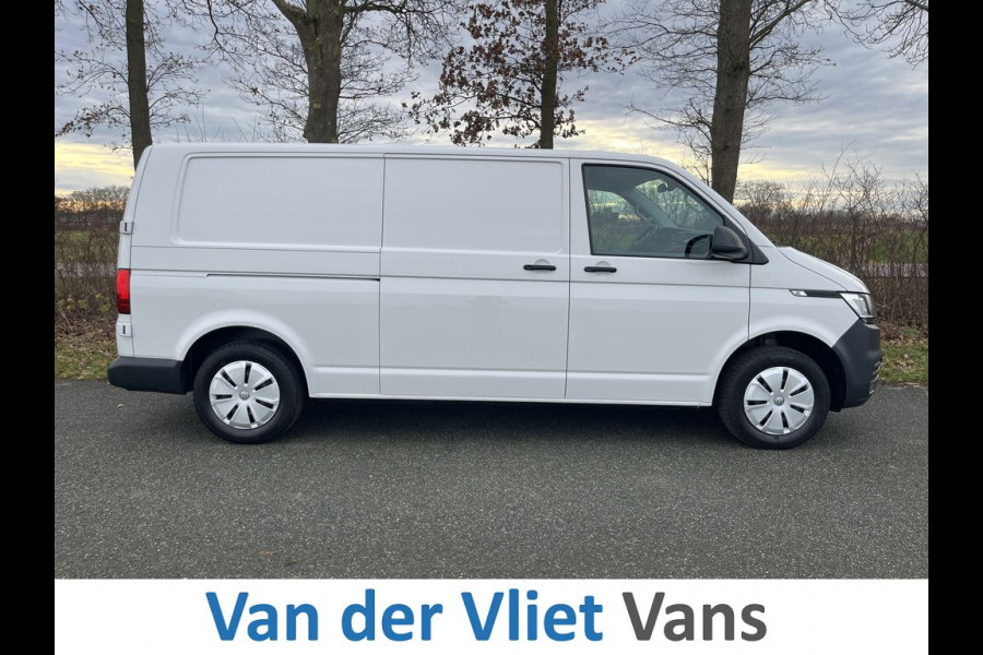 Volkswagen Transporter T6.1 2.0 TDI 150pk E6 L2 Lease €421 p/m, Airco, Navi, PDC, Sortimo inrichting, Trekhaak, Volledig onderhoudshistorie aanwezig