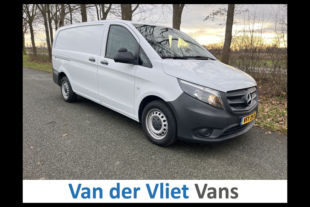 Mercedes-Benz Vito 110 CDI E6 102pk Lang 3p Lease €220 p/m, Airco, Trekhaak,  onderhoudshistorie aanwezig
