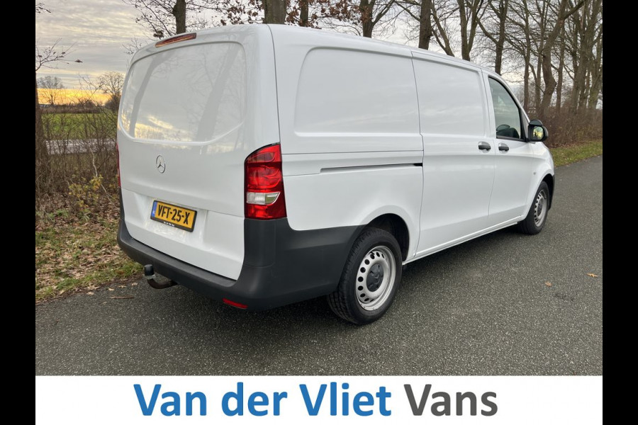 Mercedes-Benz Vito 110 CDI E6 102pk Lang 3p Lease €220 p/m, Airco, Trekhaak,  onderhoudshistorie aanwezig