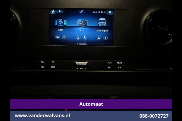 Mercedes-Benz Sprinter 317 CDI 170pk 9G-Tronic Automaat L2H2 Euro6 Airco | Navigatie | Camera | 3500kg Trekhaak Apple Carplay, Cruisecontrol, Android Auto, Parkeersensoren, Bijrijdersbank