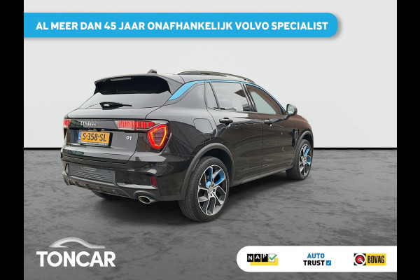 Lynk & Co 01 1.5 Plug in Hybrid 261pk | SkyRoof | 360° Camera | Climate Pack | Pilot Assist | Park Assist | Carplay Android auto