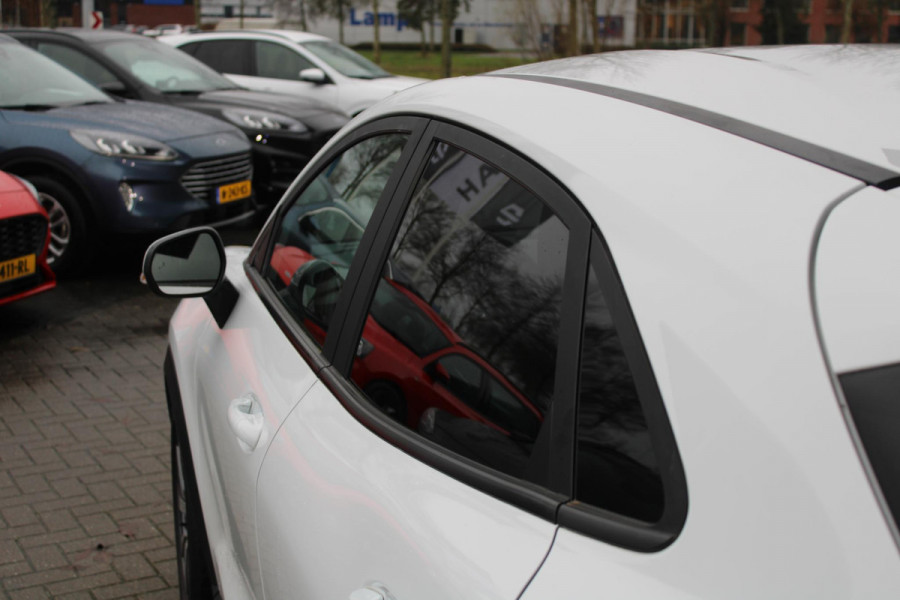 Ford Puma 1.0 EcoBoost 125 PK Hybrid Titanium X | Winterpack | Adaptieve Cruise Control | Massagestoelen | Electrische Achterklep | Camera | Climate Control | Navigatie | PDC V+A | BLIS