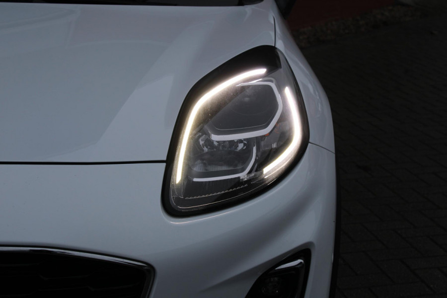 Ford Puma 1.0 EcoBoost 125 PK Hybrid Titanium X | Winterpack | Adaptieve Cruise Control | Massagestoelen | Electrische Achterklep | Camera | Climate Control | Navigatie | PDC V+A | BLIS