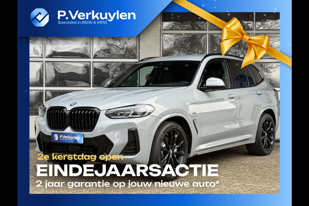 BMW X3 xDrive30e M SPORT | LASER |ADAPTIVE CRUISE | ELEKTR STOELEN MEMORY | TREKHAAK | LEDER |