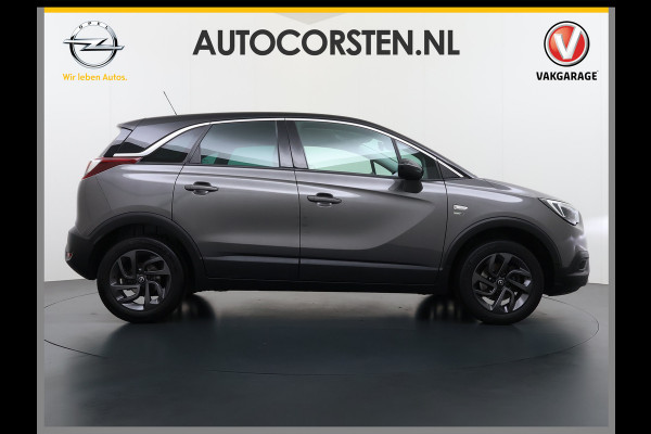 Opel Crossland X 1.2T 111PK Edition 2020 Apple Carplay Android Auto Navi* Airco LED-v+a Cruise Control Regen-Lichtsensor Edition 2020 Lane Assist Lmv Privacy Glas Two-tone Lak Isofix Distributie-riem bij 76.000 vervangen! 1e Eigenaar Origineel Nederlandse Auto