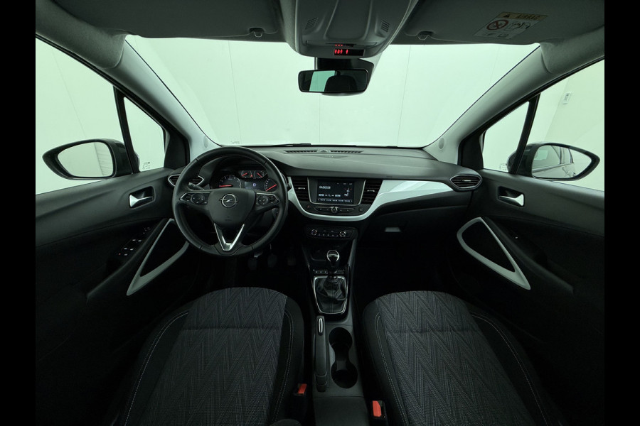 Opel Crossland X 1.2T 111PK Edition 2020 Apple Carplay Android Auto Navi* Airco LED-v+a Cruise Control Regen-Lichtsensor Edition 2020 Lane Assist Lmv Privacy Glas Two-tone Lak Isofix Distributie-riem bij 76.000 vervangen! 1e Eigenaar Origineel Nederlandse Auto