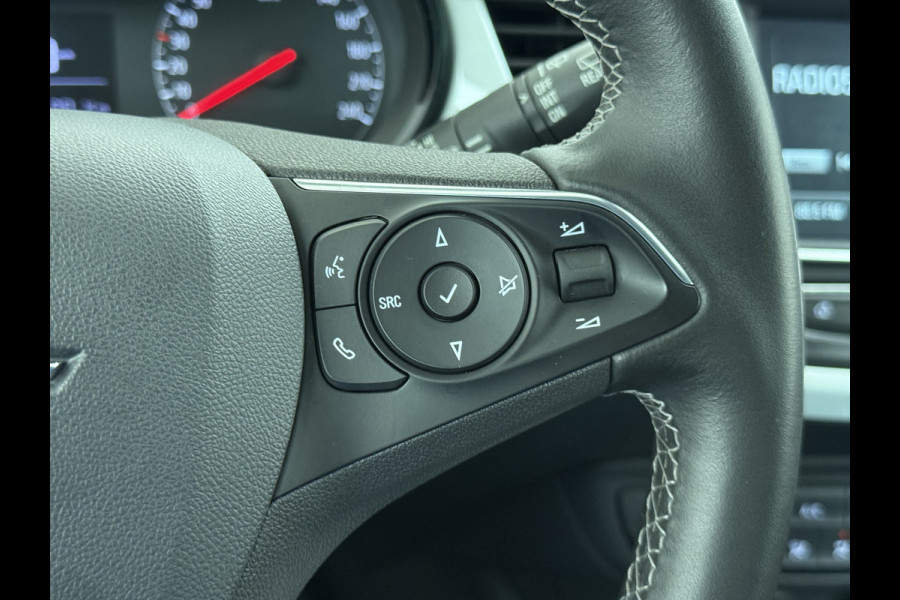 Opel Crossland X 1.2T 111PK Edition 2020 Apple Carplay Android Auto Navi* Airco LED-v+a Cruise Control Regen-Lichtsensor Edition 2020 Lane Assist Lmv Privacy Glas Two-tone Lak Isofix Distributie-riem bij 76.000 vervangen! 1e Eigenaar Origineel Nederlandse Auto