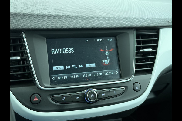 Opel Crossland X 1.2T 111PK Edition 2020 Apple Carplay Android Auto Navi* Airco LED-v+a Cruise Control Regen-Lichtsensor Edition 2020 Lane Assist Lmv Privacy Glas Two-tone Lak Isofix Distributie-riem bij 76.000 vervangen! 1e Eigenaar Origineel Nederlandse Auto