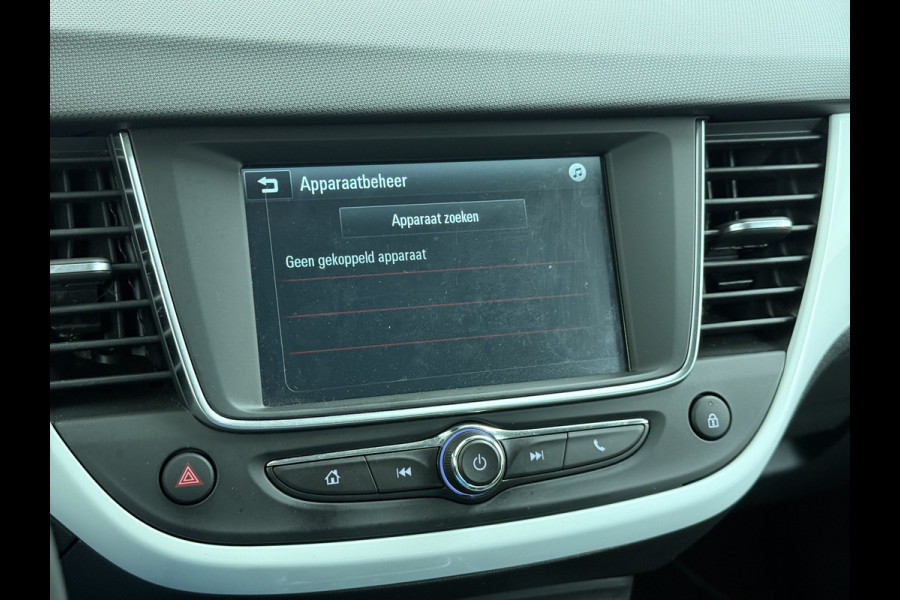 Opel Crossland X 1.2T 111PK Edition 2020 Apple Carplay Android Auto Navi* Airco LED-v+a Cruise Control Regen-Lichtsensor Edition 2020 Lane Assist Lmv Privacy Glas Two-tone Lak Isofix Distributie-riem bij 76.000 vervangen! 1e Eigenaar Origineel Nederlandse Auto