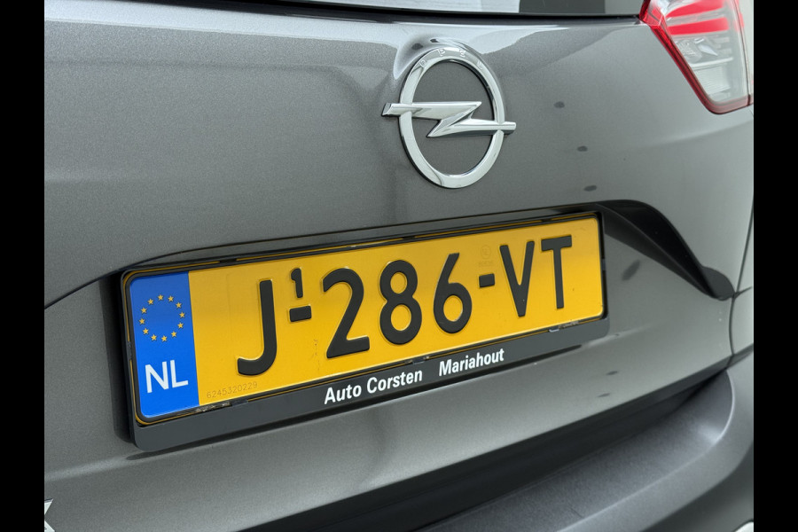 Opel Crossland X 1.2T 111PK Edition 2020 Apple Carplay Android Auto Navi* Airco LED-v+a Cruise Control Regen-Lichtsensor Edition 2020 Lane Assist Lmv Privacy Glas Two-tone Lak Isofix Distributie-riem bij 76.000 vervangen! 1e Eigenaar Origineel Nederlandse Auto