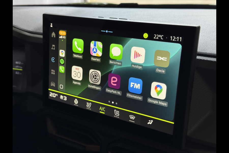 Dacia Duster 1.6 HYBRID EXTREME SANDSTONE CAMERA CARLAY NAVI STOEL/STUUR/RUIT VERW. LED PDC