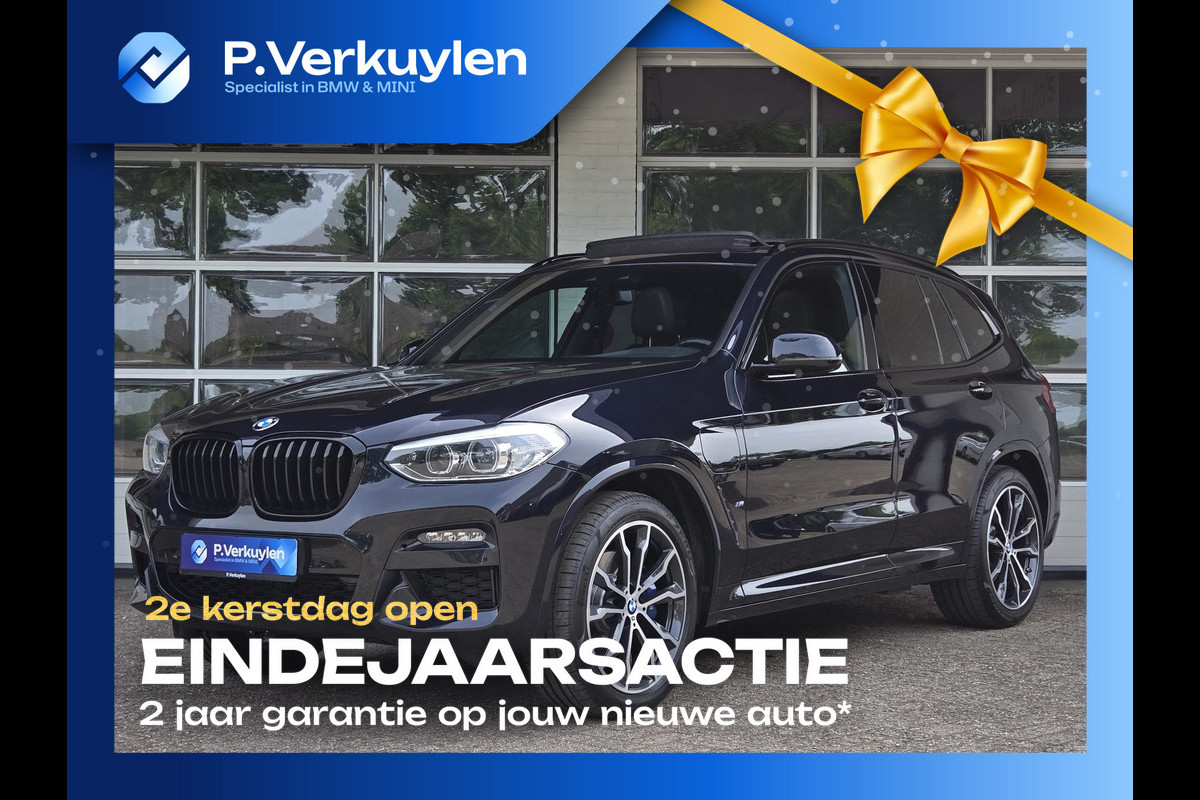 BMW X3 XDRIVE30E M SPORT | PANORAMA | LEDER | SPORTSTOELEN | 20 INCH LM VELGEN |
