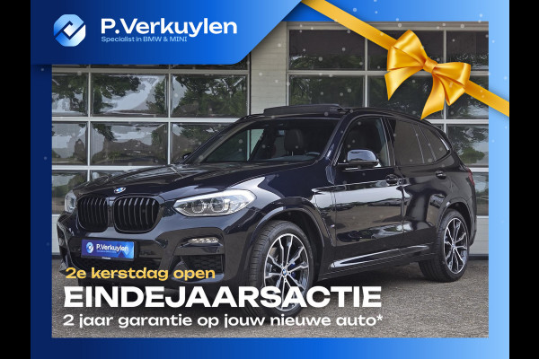 BMW X3 XDRIVE30E M SPORT | PANORAMA | LEDER | SPORTSTOELEN | 20 INCH LM VELGEN |