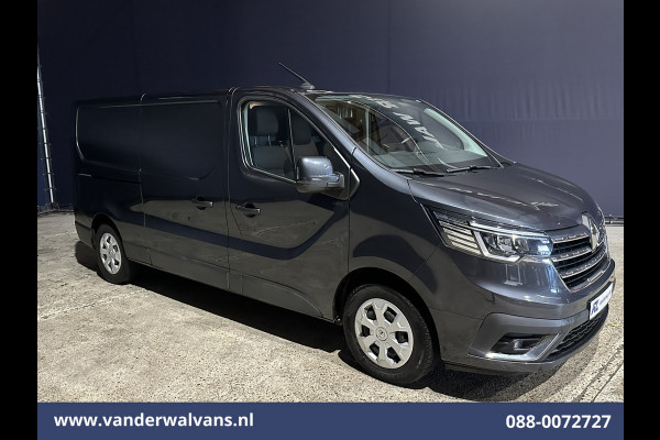 Renault Trafic 2.0 dCi 131pk L2H1 Euro6 Airco | Navigatie | LED | Cruisecontrol | 2500kg Trekhaak Parkeersensoren, Bijrijdersbank