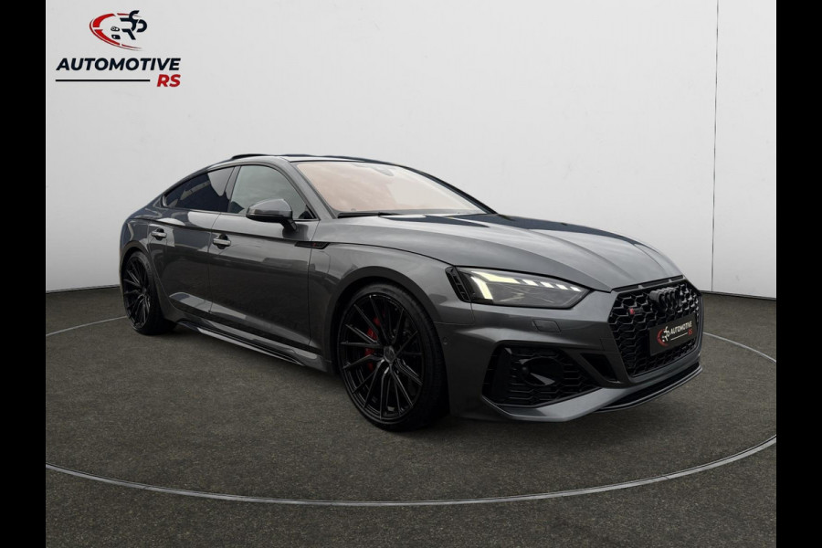 Audi A5 Sportback 2.9 TFSI RS 5 quattro B&O Pano Carbon Laser Matrix Memory Carplay Head-Up keramisch Vossen Velgen 360° camera
