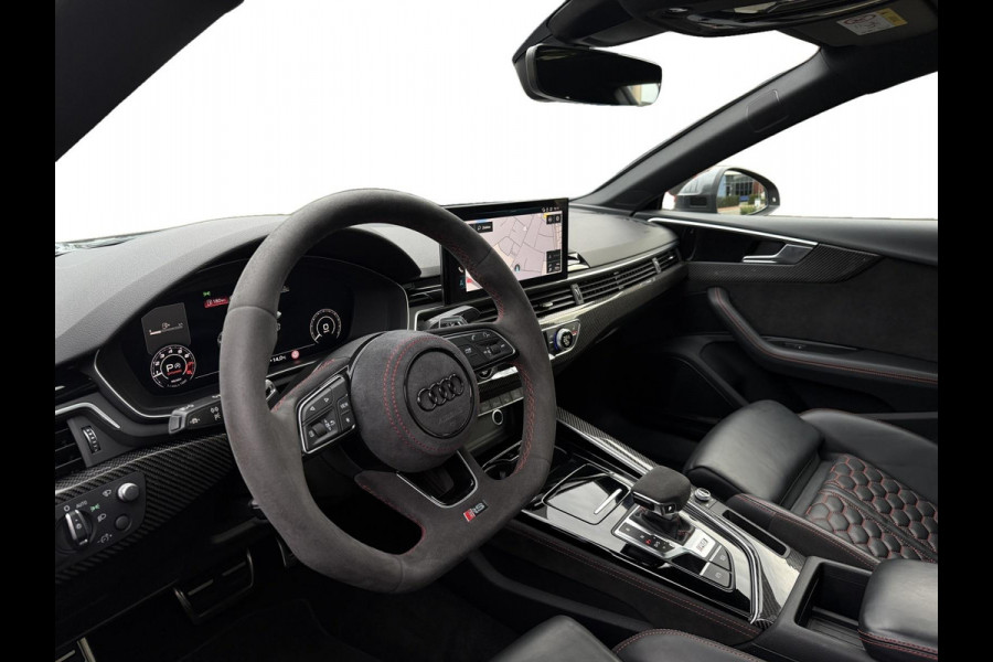 Audi A5 Sportback 2.9 TFSI RS 5 quattro B&O Pano Carbon Laser Matrix Memory Carplay Head-Up keramisch Vossen Velgen 360° camera