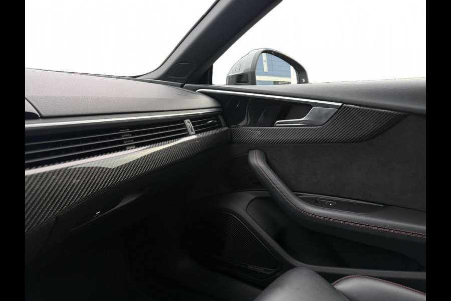 Audi A5 Sportback 2.9 TFSI RS 5 quattro B&O Pano Carbon Laser Matrix Memory Carplay Head-Up keramisch Vossen Velgen 360° camera