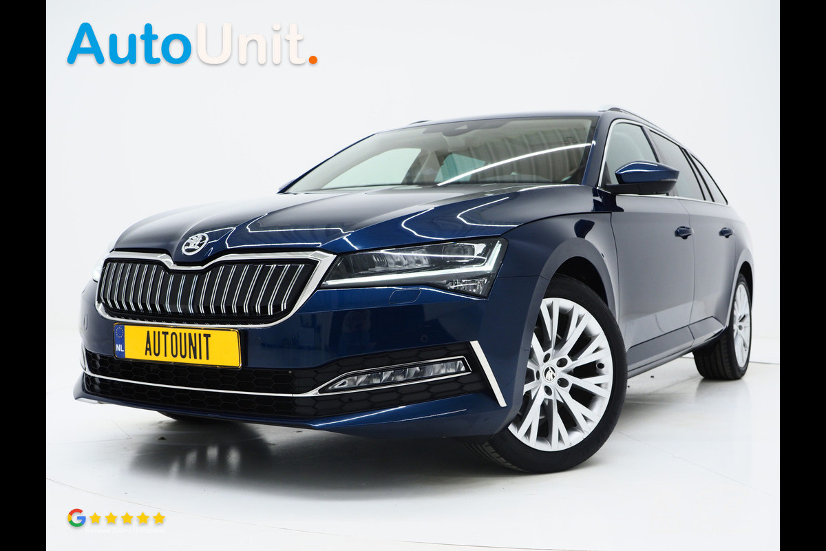 Škoda Superb Combi 1.4 TSI iV Style | Panoramadak | Canton | Trekhaak | 360 | Keyless | Adaptive Cruise | Carplay