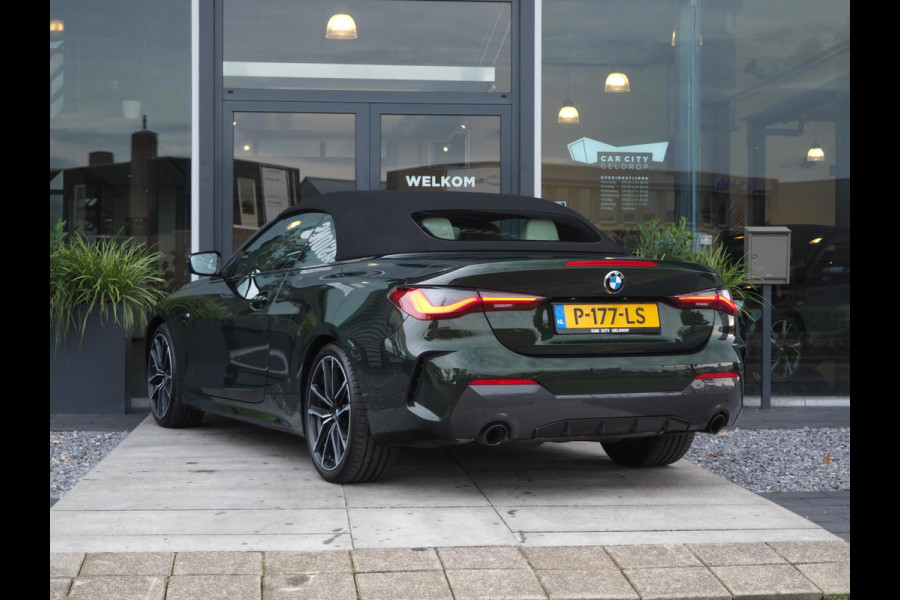 BMW 4 Serie Cabrio 420i High Exec / M-Sport / Laser / Memory / H&K / Keyless / 19" / Stoelverwarming / Carplay / Ambient / Camera