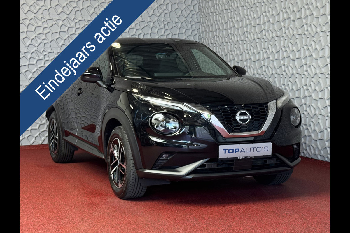 Nissan Juke DIG-TURBO 115PK N-CONNECTA NAVI STOEL/STUUR/RUIT.VERW. LED CAMERA XL.NAVI KEYLESS LMV 2025