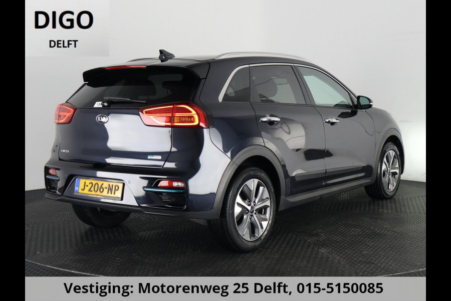 Kia e-Niro EXECUTIVELINE 64 KwH 1e EIG. ACCUTEST 100% !! WLTP 3-FASE. 204 PK . BEREIK WLTP 478 KM!! NAVI.DODEHOEK WARMTEPOMP GARANTIE TOT 9-2030**