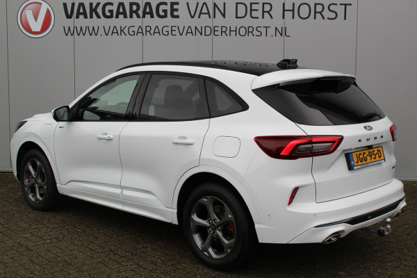 Ford Kuga 2.5-243pk PHEV ST-Line X. Van €. 54.937,- voor €. 43.735,- ! Trekgewicht van 2.100kg ! Elektr. verstelb. AGR stoelen voor, Stoel-, stuur-, voorraam- en achterbank verwarming, Elektr. panorama/schuif-kanteldak , Trekhaak elektr. wegklapbaar, B&O soundsyst. etc.